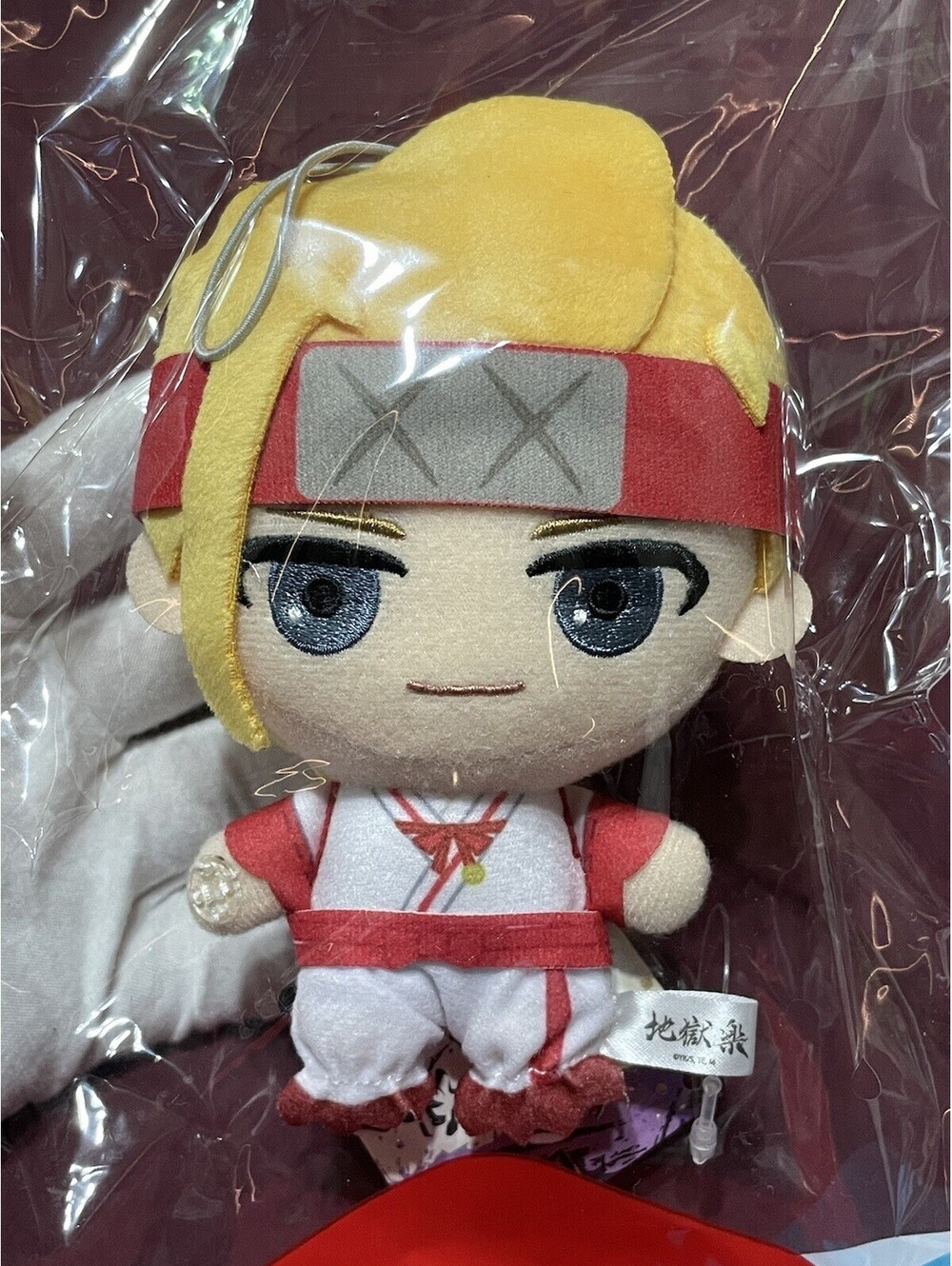 Hell's Paradise Jigokuraku Tomonui Plush Doll Strap Yamada Asaemon Tenza